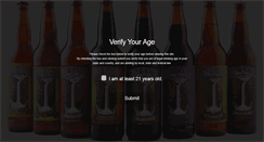 Desktop Screenshot of highwaterbrewing.com