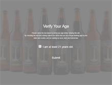 Tablet Screenshot of highwaterbrewing.com